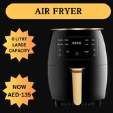 Air Fryer Silver Crest Digital touch Multifunction 6L Capacity