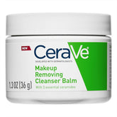 CeraVe Cleansing Balm Hydrating Makeup Remover with Ceramides and Plant based Jojoba Oil for Face Makeup Non Greasy Makeup Remover Balm for Sensitive Skin1.3 Ounces, 1.3 Ounce