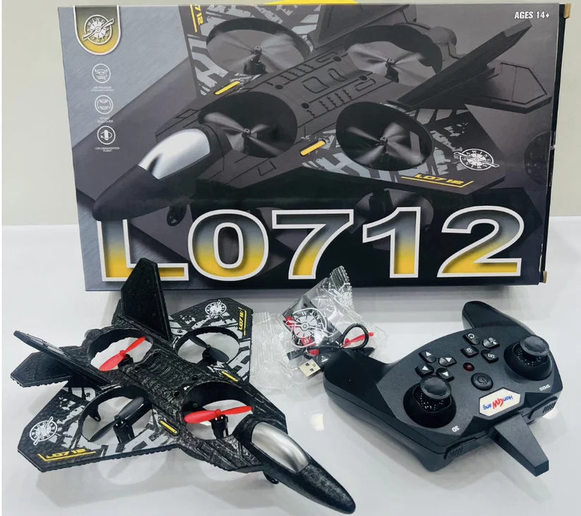 LO712 RC Drone Durable Fighter Glider Waist EPP Foam Gift For Kids