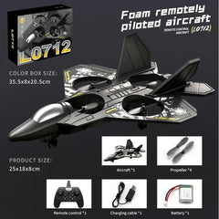 LO712 RC Drone Durable Fighter Glider Waist EPP Foam Gift For Kids