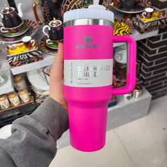 Stanley Quencher H2.0 Flow State Stainless Steel | Travel Mug for Iced Tea & Coffee |