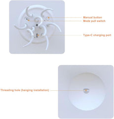 Jellyfish Night Light Touch Sound Colorful Ambiance