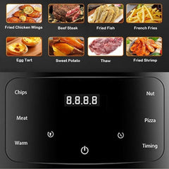Air Fryer Silver Crest Digital touch Multifunction 6L Capacity