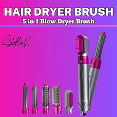 5 in 1 Brush Blow Drying Hair Dryer