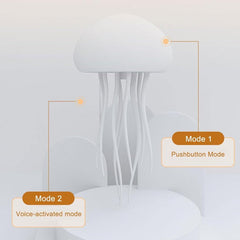 Jellyfish Night Light Touch Sound Colorful Ambiance