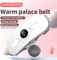 Heating Pad for Period Cramps with 6 Heat Levels & 6 Massage Modes, Period Pain Relief Machine