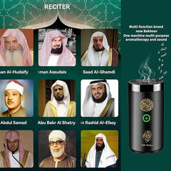 QuranMist™ Electric Bakhoor Incense Burner & Diffuser with Speaker