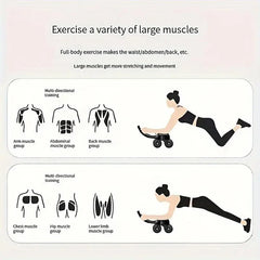 FlexCore™ Abs Wheel with ElbowGuard