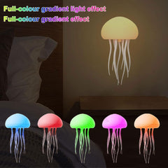 Jellyfish Night Light Touch Sound Colorful Ambiance