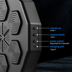 Music Boxing Machine, Boxing Machine Wall Mounted Music, Smart Bluetooth Boxing Equipment with Gloves, Boxing Music Workout Machine