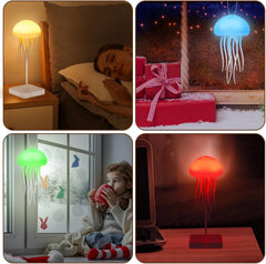 Jellyfish Night Light Touch Sound Colorful Ambiance