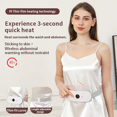 Heating Pad for Period Cramps with 6 Heat Levels & 6 Massage Modes, Period Pain Relief Machine