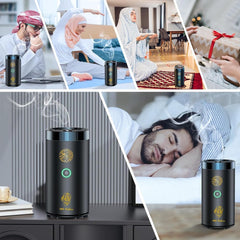 QuranMist™ Electric Bakhoor Incense Burner & Diffuser with Speaker