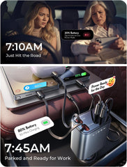 RapidVolt™ Retractable Car Fast Charger