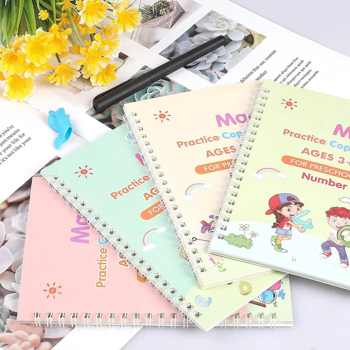 EduGlow Magic Practice Copybook Set