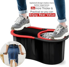 360° Spin Mop Bucket Set Microfiber Floor Spin Mop and Bucket Set with 2 Super Absorbent