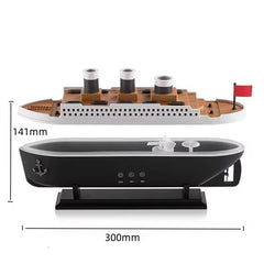 Steam Ship Aromatherapy Diffuser – Cool Mist Humidifier with LED Lights