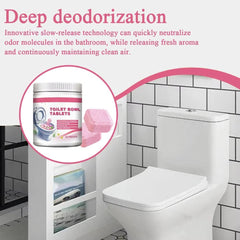 Jue-Fish™ Toilet Bowl Tablets – Effervescent Cleaner & Deodoriser