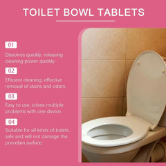 Jue-Fish™ Toilet Bowl Tablets – Effervescent Cleaner & Deodoriser