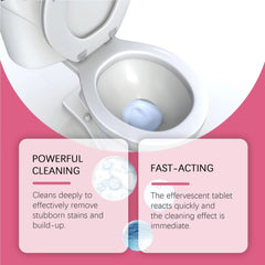 Jue-Fish™ Toilet Bowl Tablets – Effervescent Cleaner & Deodoriser