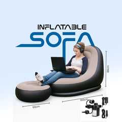Inflatable Air Sofa Set for home and travel