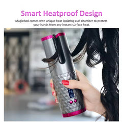 Cordless Auto Rotating Ceramic Hair Curler