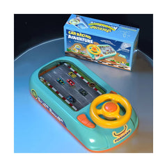 Musical Steering Wheel Toys for Boys 4-6, Toddler Simulated Driving Racing Car Game with Sound Ages 3+ Year Old, Interactive Educational Learning Race Truck for Kids Girls Xmas Birthday Gifts