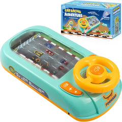Musical Steering Wheel Toys for Boys 4-6, Toddler Simulated Driving Racing Car Game with Sound Ages 3+ Year Old, Interactive Educational Learning Race Truck for Kids Girls Xmas Birthday Gifts