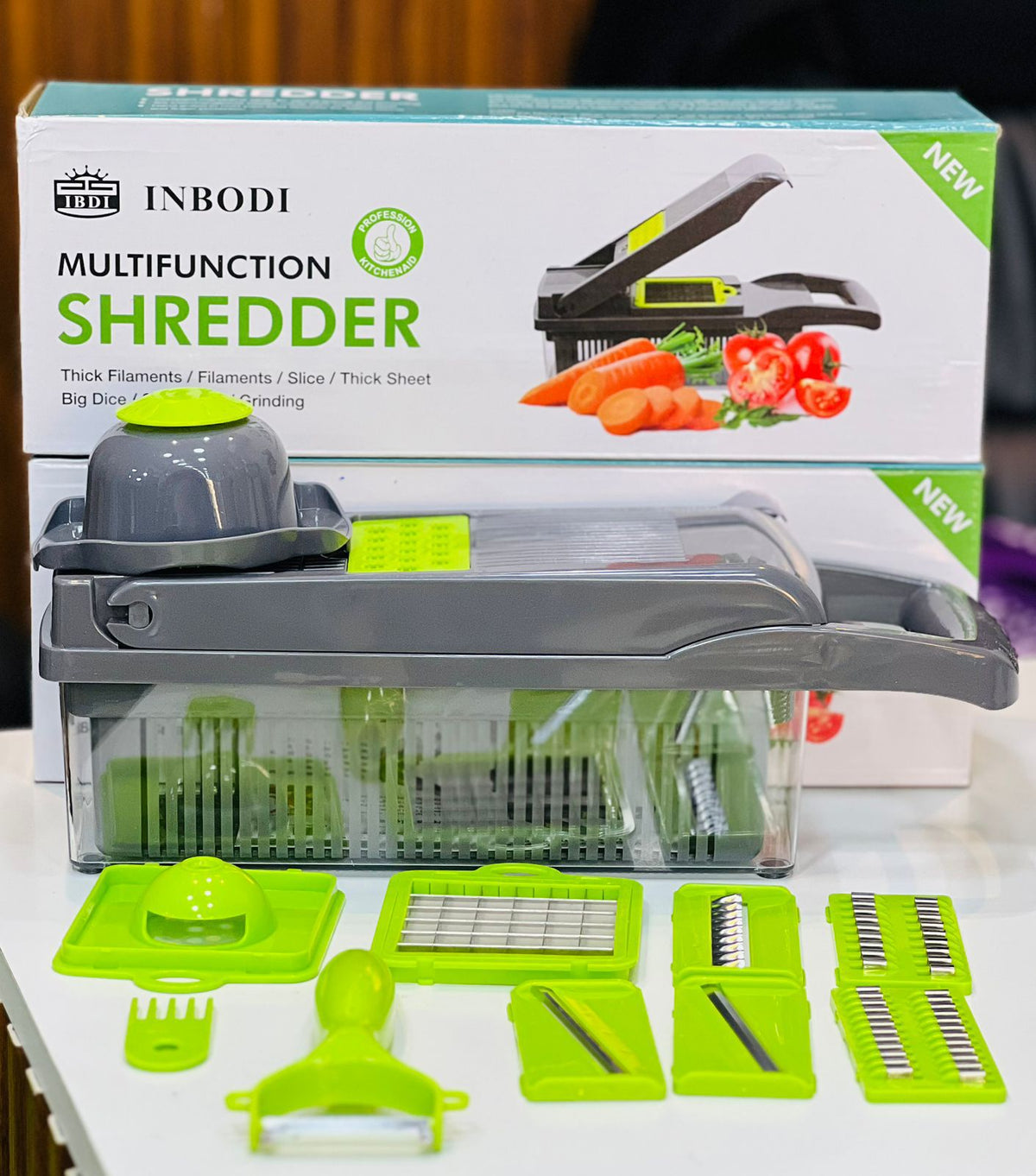 Multifunctional Vegetable Cutter 2025 Food Chopper Kitchen Gadgets Mandoline Slicer Handheld Vegetable Chopper