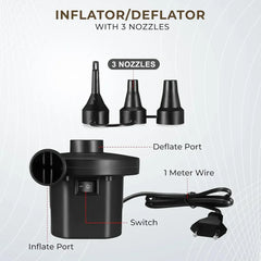 Inflatable Air Sofa Set for home and travel