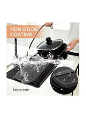 Sokany 2-in-1 Electric Grill & BBQ with Hot Pot – 1350W, Black, SK-2208 (UK Plug)