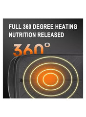 Sokany 2-in-1 Electric Grill & BBQ with Hot Pot – 1350W, Black, SK-2208 (UK Plug)