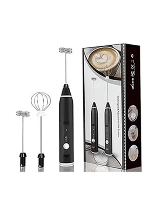 3-Piece Milk Frother & Whisk Set – Multicolor Handheld Whisks for Coffee, Cream, Beverages & Baking