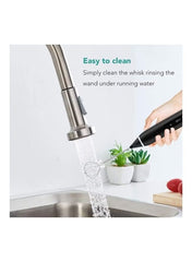 3-Piece Milk Frother & Whisk Set – Multicolor Handheld Whisks for Coffee, Cream, Beverages & Baking