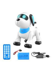 Robot Stunt Dog Toy Remote Control Smart Dog for Kids with Lights, Music, Voice Control, Programmable Tricks, 360° Spins, Dancing Walking Interactive Robot Pet Gift for Boys & Girls 3+
